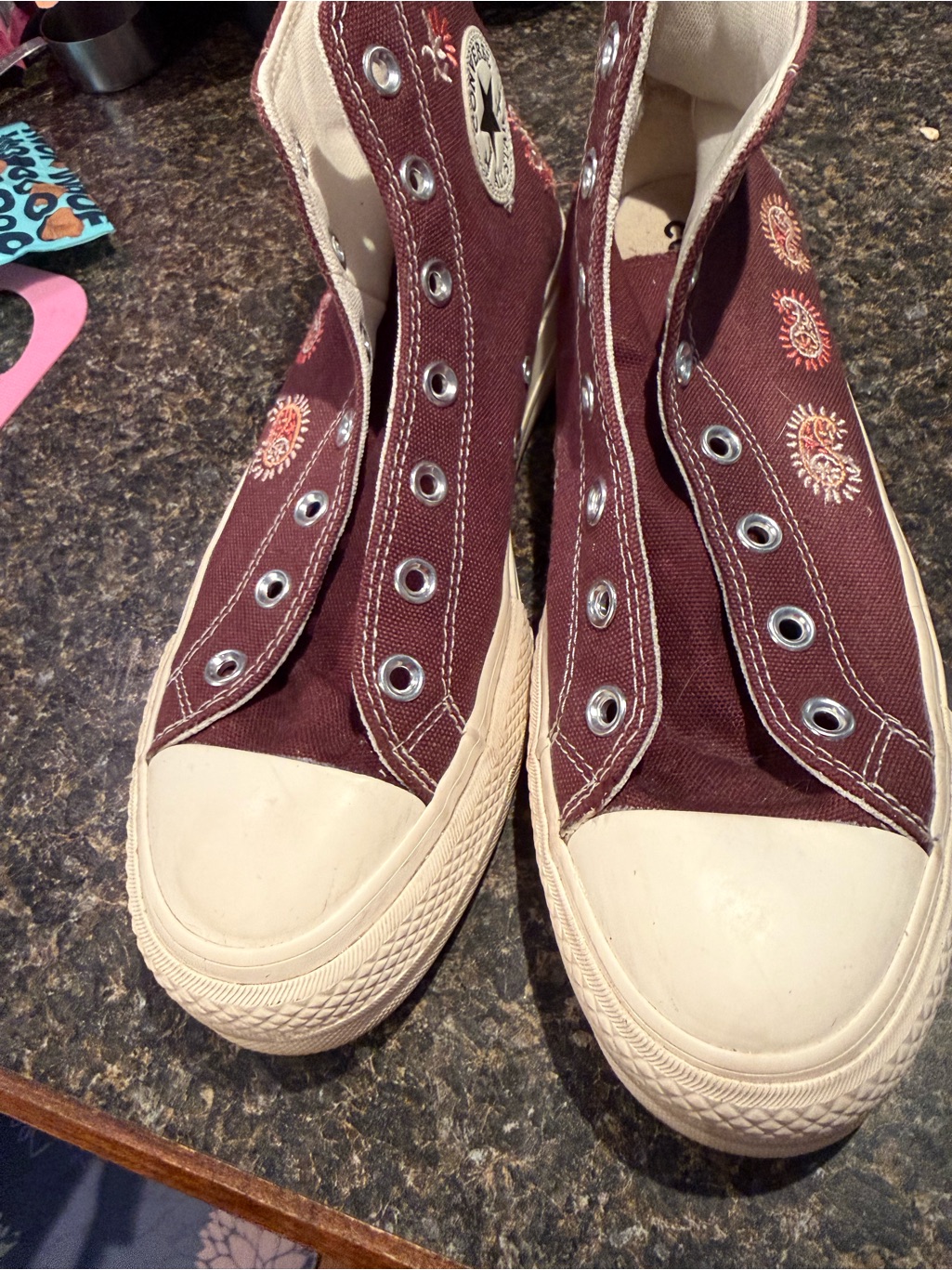 Custom Converse With Custom Laces